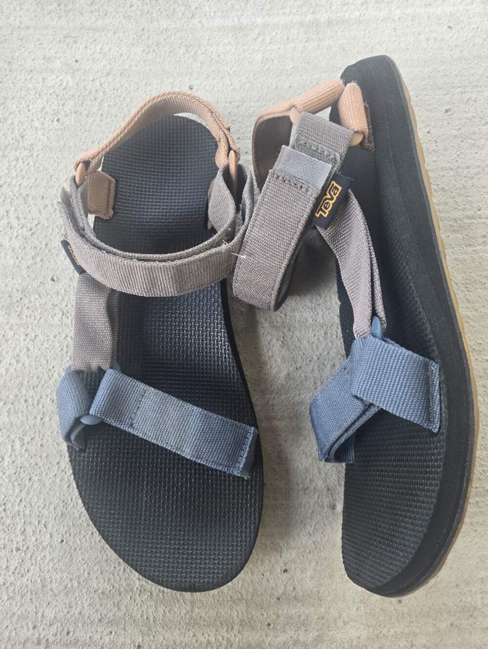 Teva Men's Multi-Color Outdoor Sport Sandals - Blue, Gray, Tan